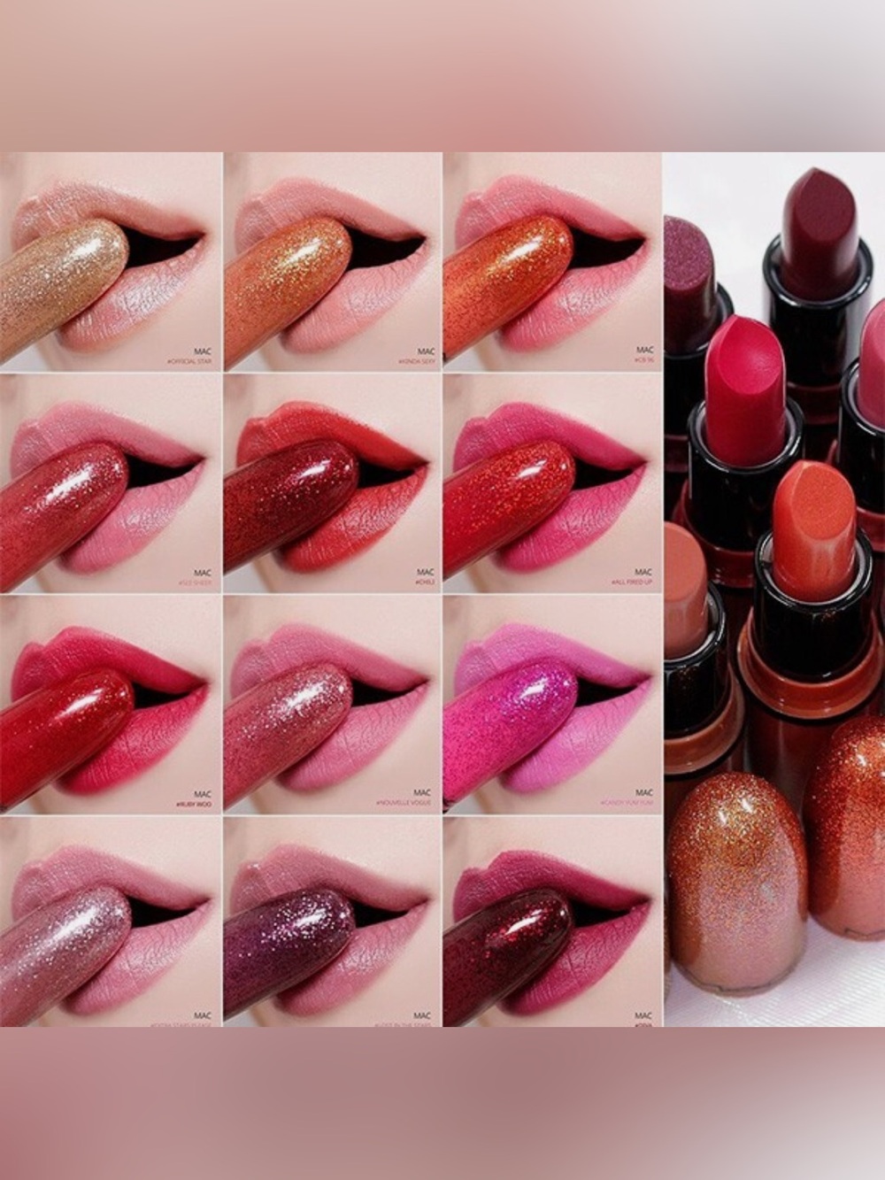 NWT Mac Cosmetics Taste of Stardom Mini Lipstick Kit